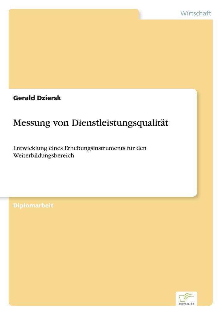 Messung von Dienstleistungsqualität