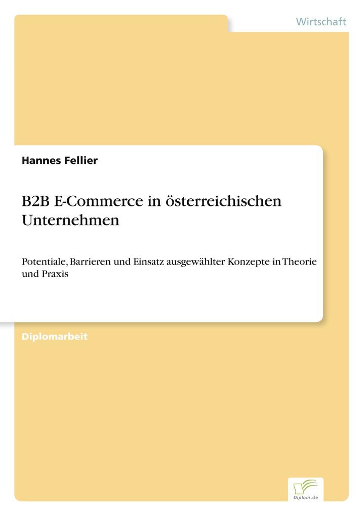B2B E-Commerce in österreichischen Unternehmen