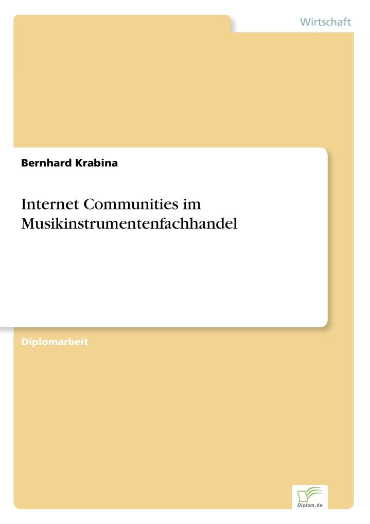 Internet Communities im Musikinstrumentenfachhandel