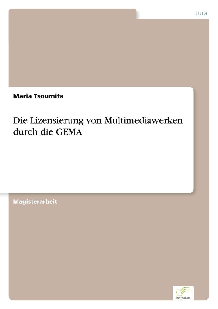 Die Lizensierung von Multimediawerken durch die GEMA
