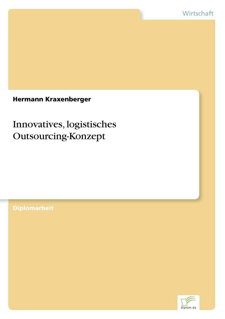 Innovatives logistisches Outsourcing-Konzept