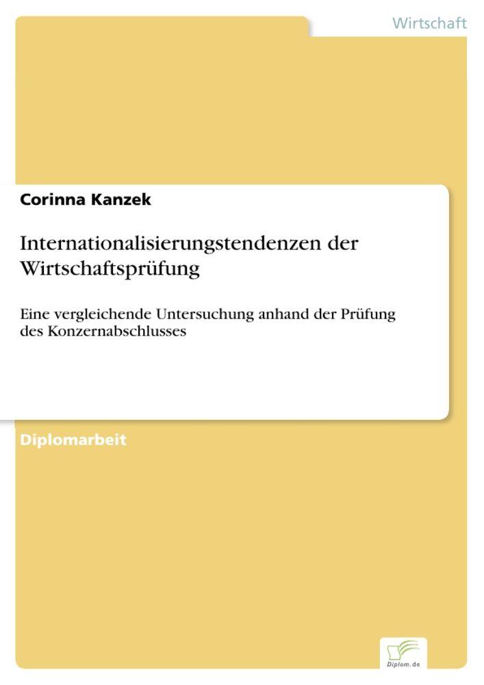 Internationalisierungstendenzen der Wirtschaftsprüfung
