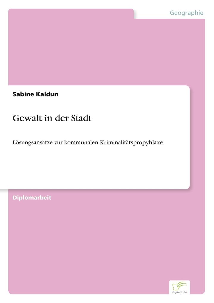 Gewalt in der Stadt