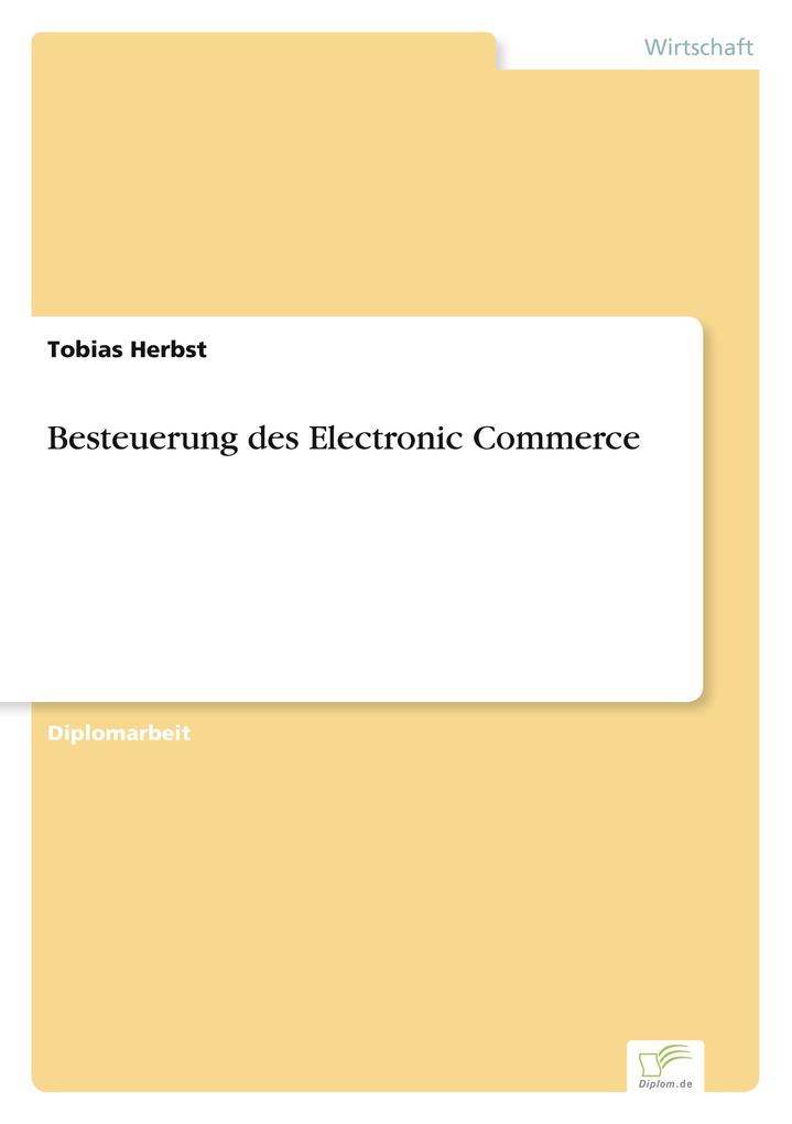 Besteuerung des Electronic Commerce