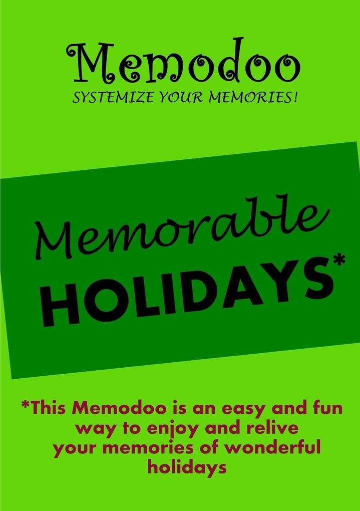 Memodoo Memorable Holidays