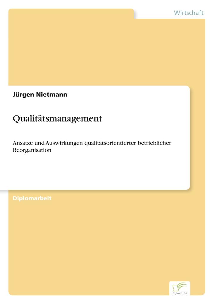 Qualitätsmanagement