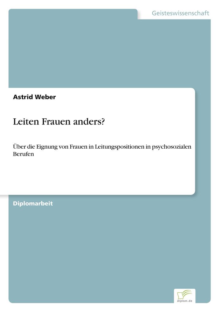 Leiten Frauen anders?
