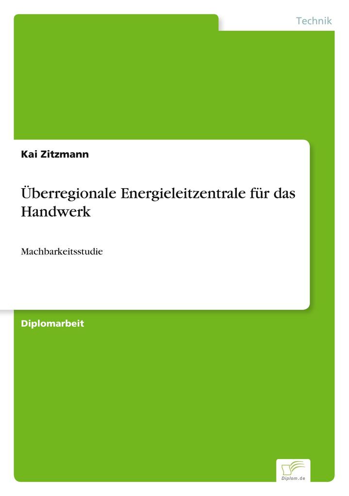 Überregionale Energieleitzentrale für das Handwerk