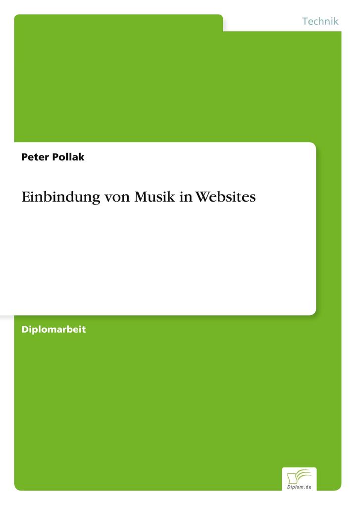 Einbindung von Musik in Websites