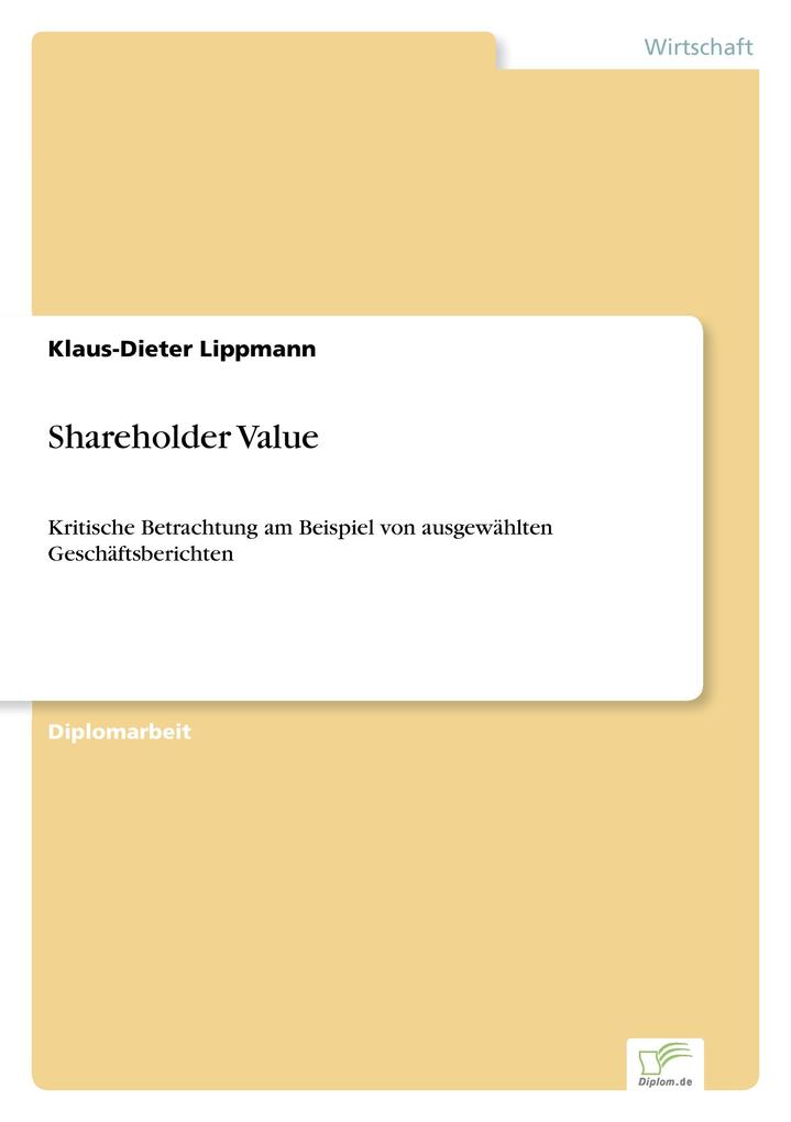 Shareholder Value