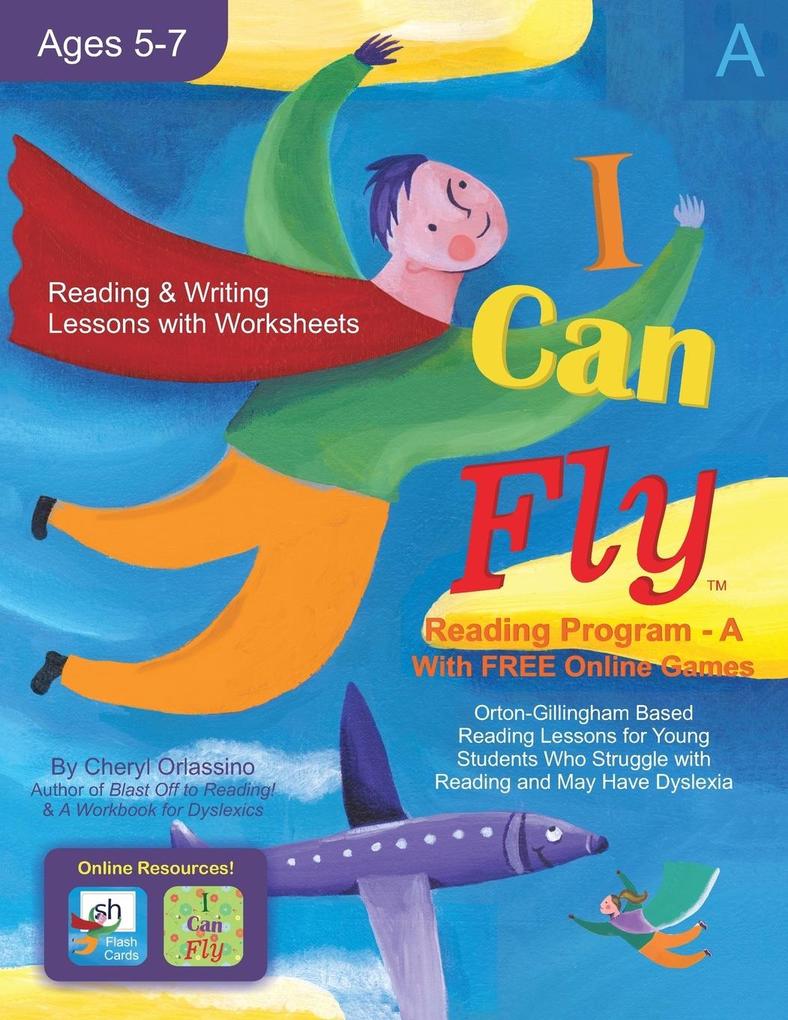 I Can Fly Reading Program with Online Games Book A