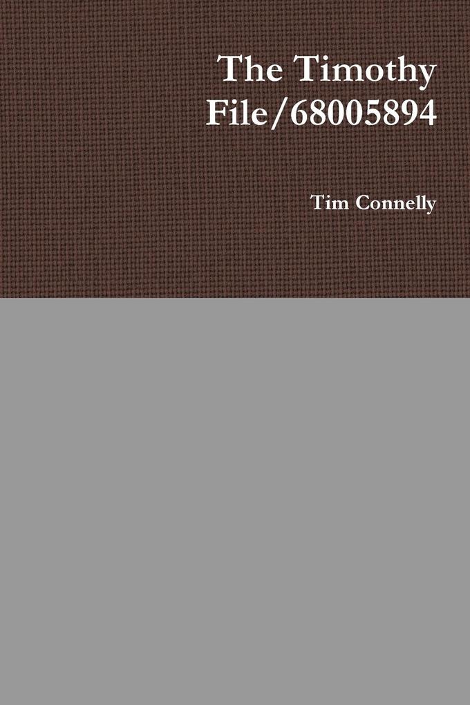 The Timothy File/68005894