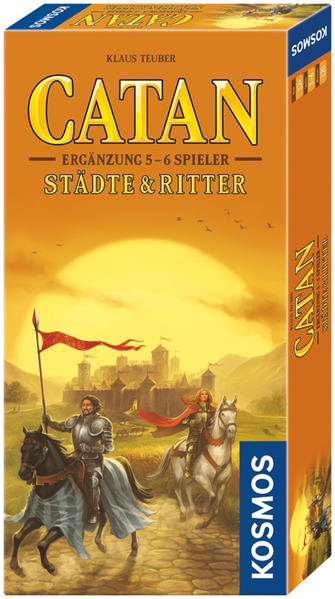 Image of Die Siedler von Catan - Ergänzung 5-6 Spieler: Städte und Ritter