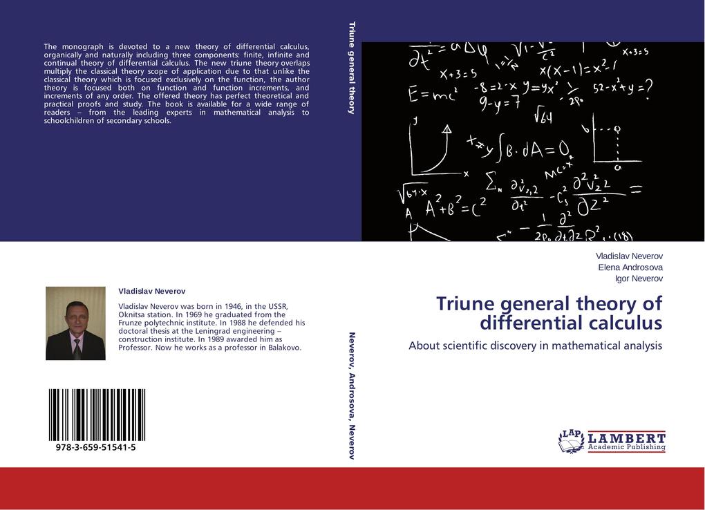 Triune general theory of differential calculus