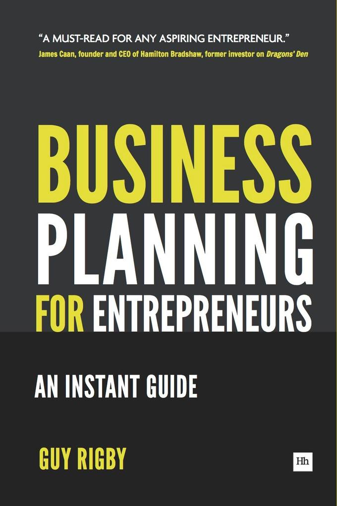 Business Planning For Entrepreneurs