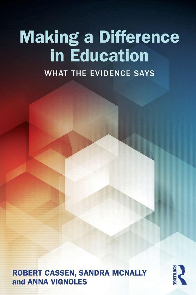 Making a Difference in Education