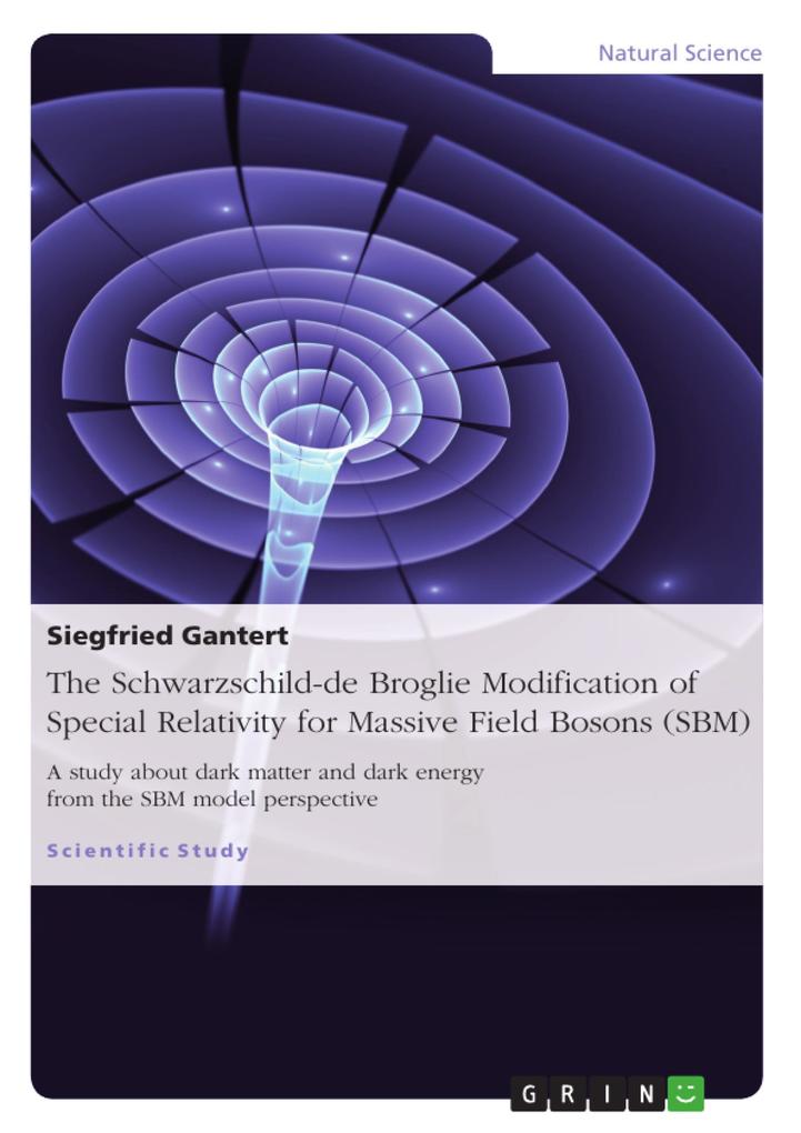 The Schwarzschild - de Broglie Modification of Special Relativity for Massive Field Bosons (SBM) - Siegfried Gantert