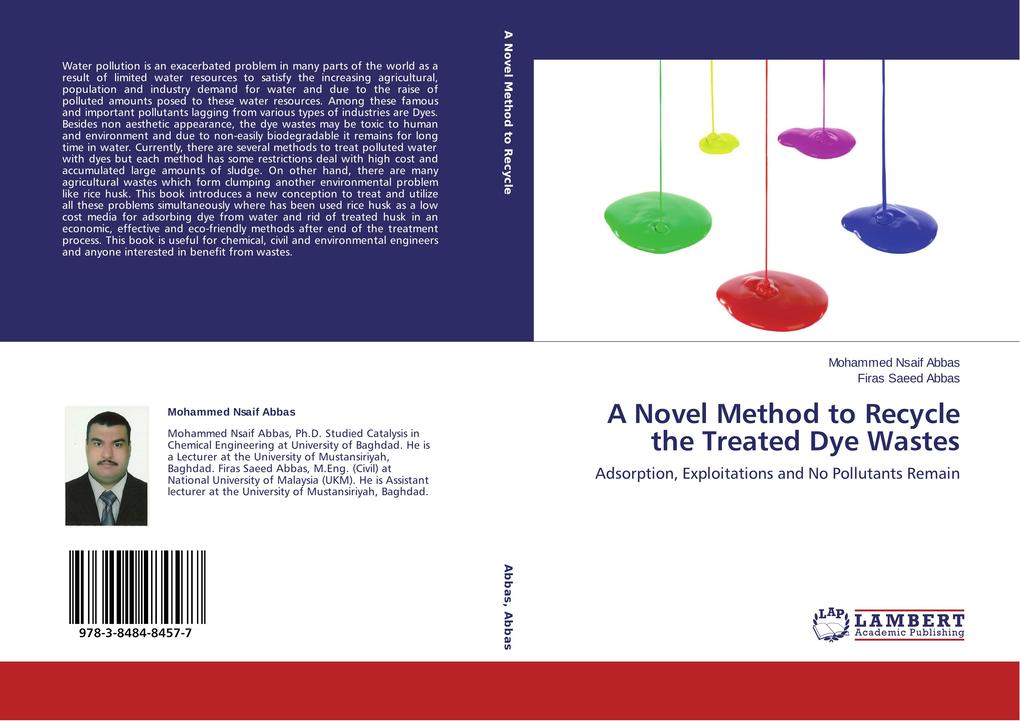 A Novel Method to Recycle the Treated Dye Wastes