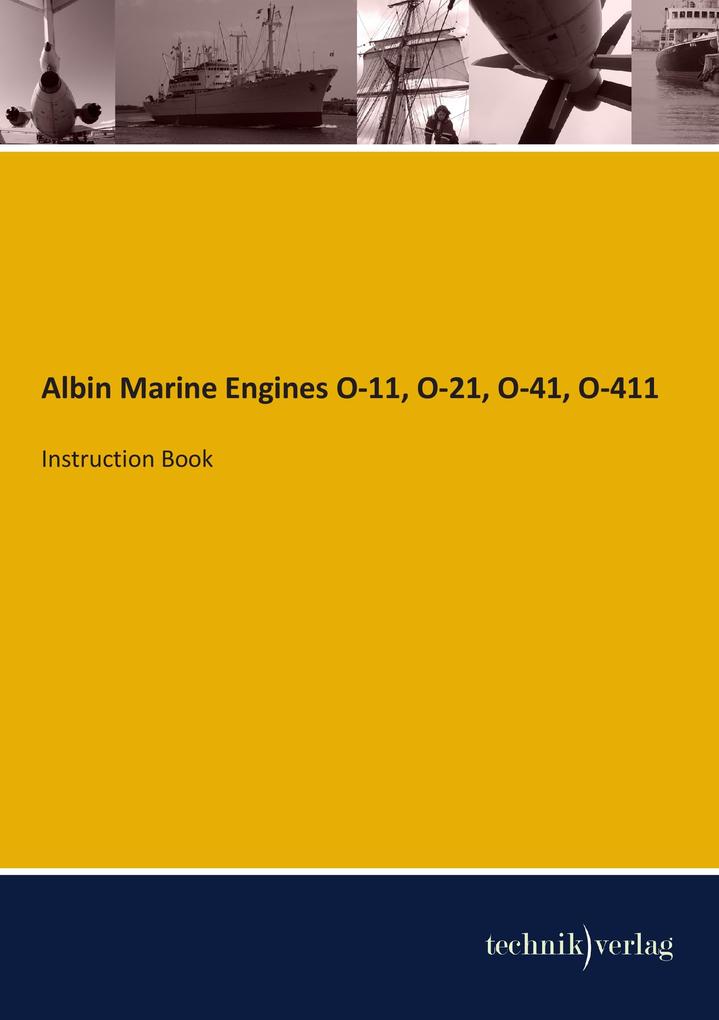 Albin Marine Engines O-11 O-21 O-41 O-411