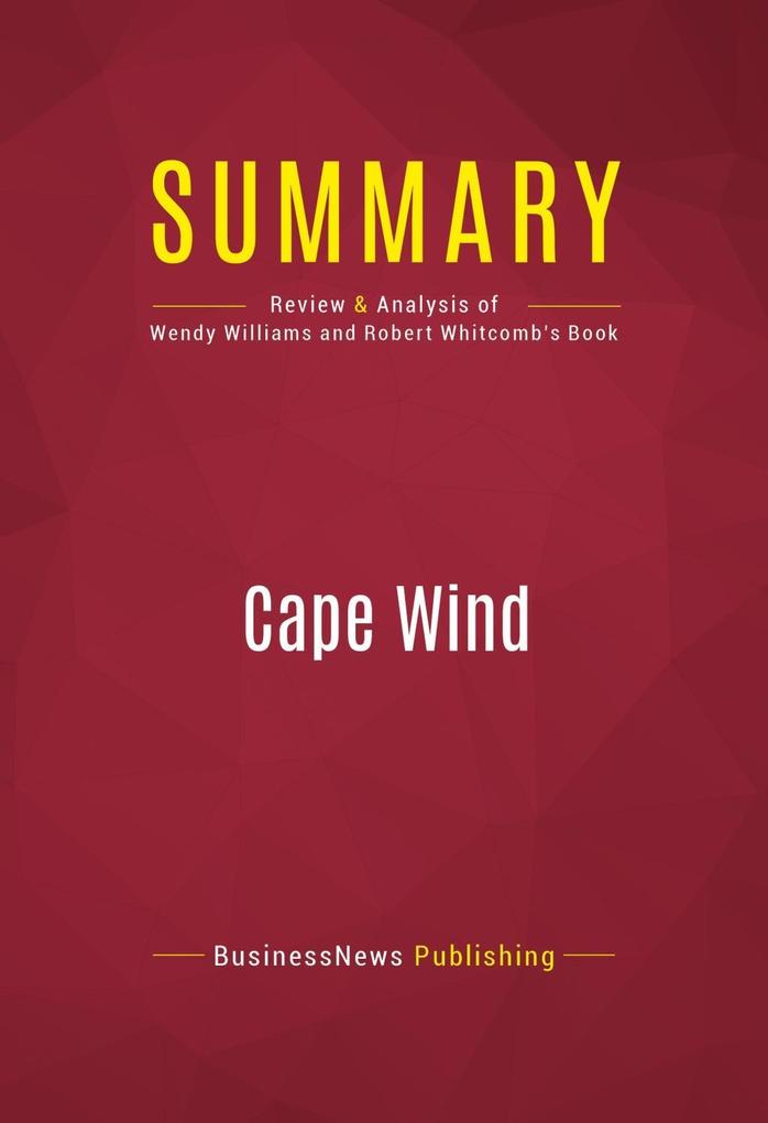 Summary: Cape Wind