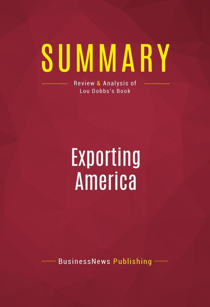 Summary: Exporting America