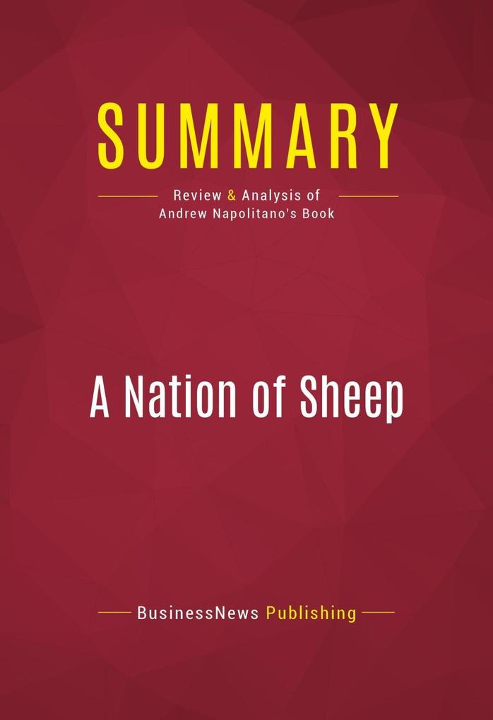 Summary: A Nation of Sheep