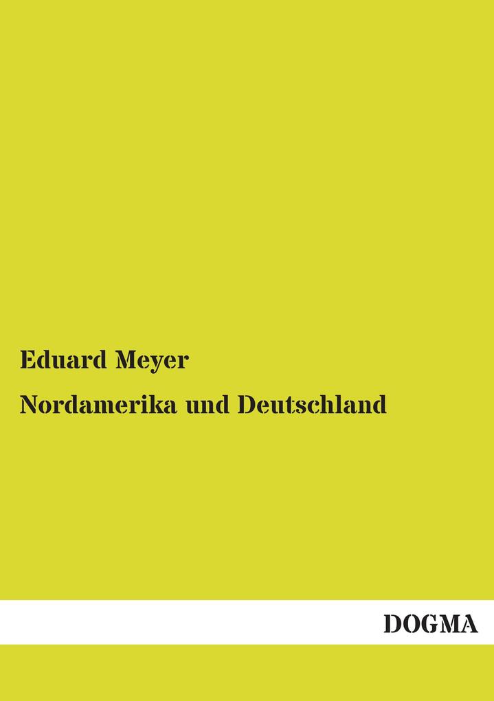 Nordamerika und Deutschland
