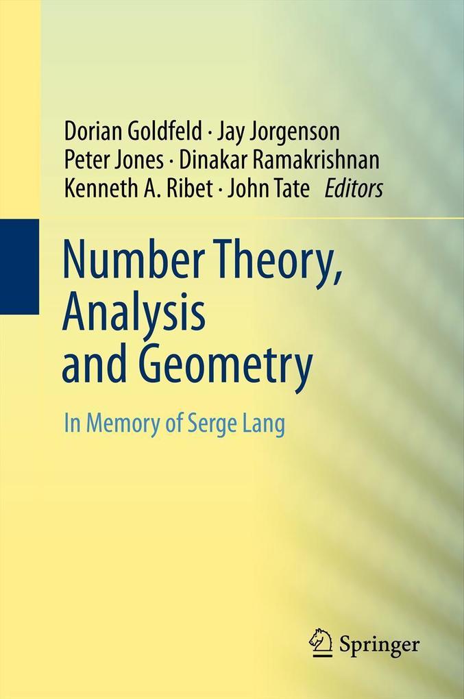 Number Theory Analysis and Geometry