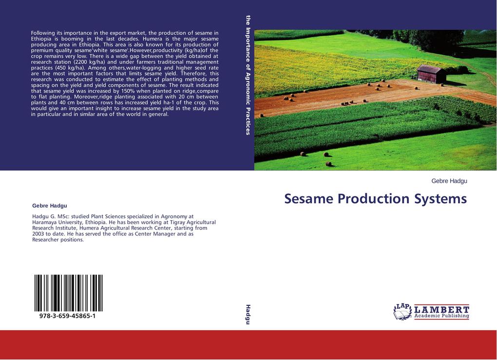 Sesame Production Systems