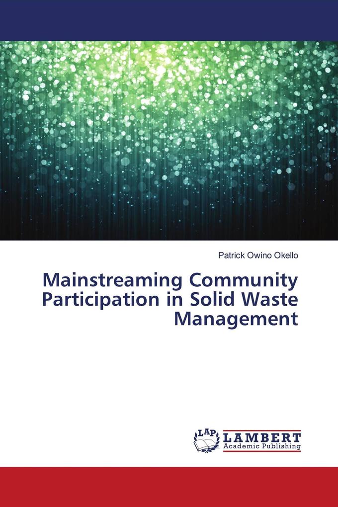 Mainstreaming Community Participation in Solid Waste Management