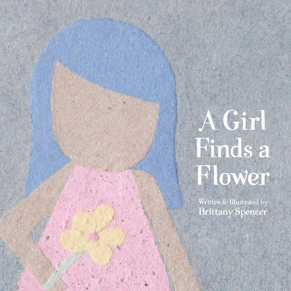 A Girl Finds a Flower
