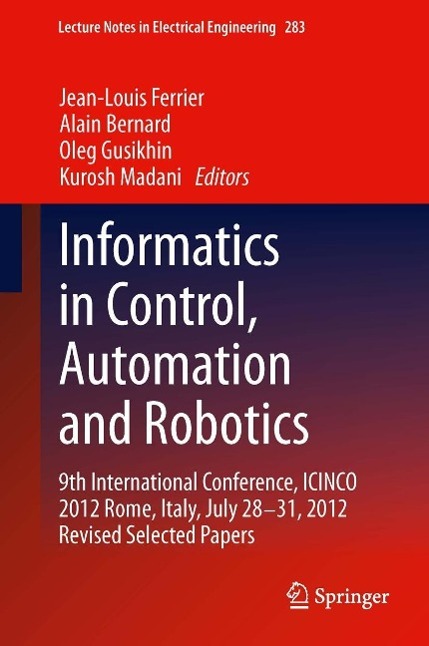 Informatics in Control Automation and Robotics