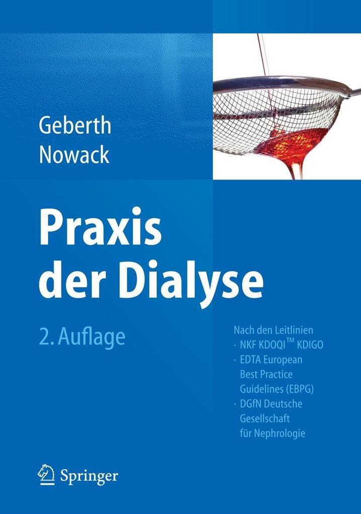 Praxis der Dialyse - Steffen Geberth/ Rainer Nowack