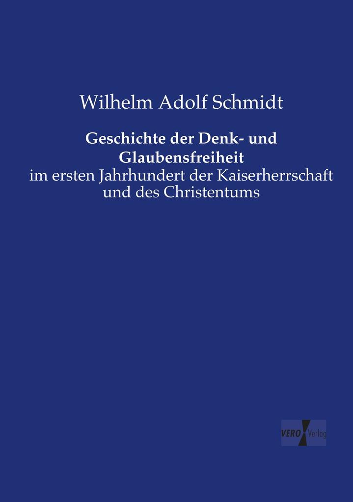 Geschichte der Denk- und Glaubensfreiheit