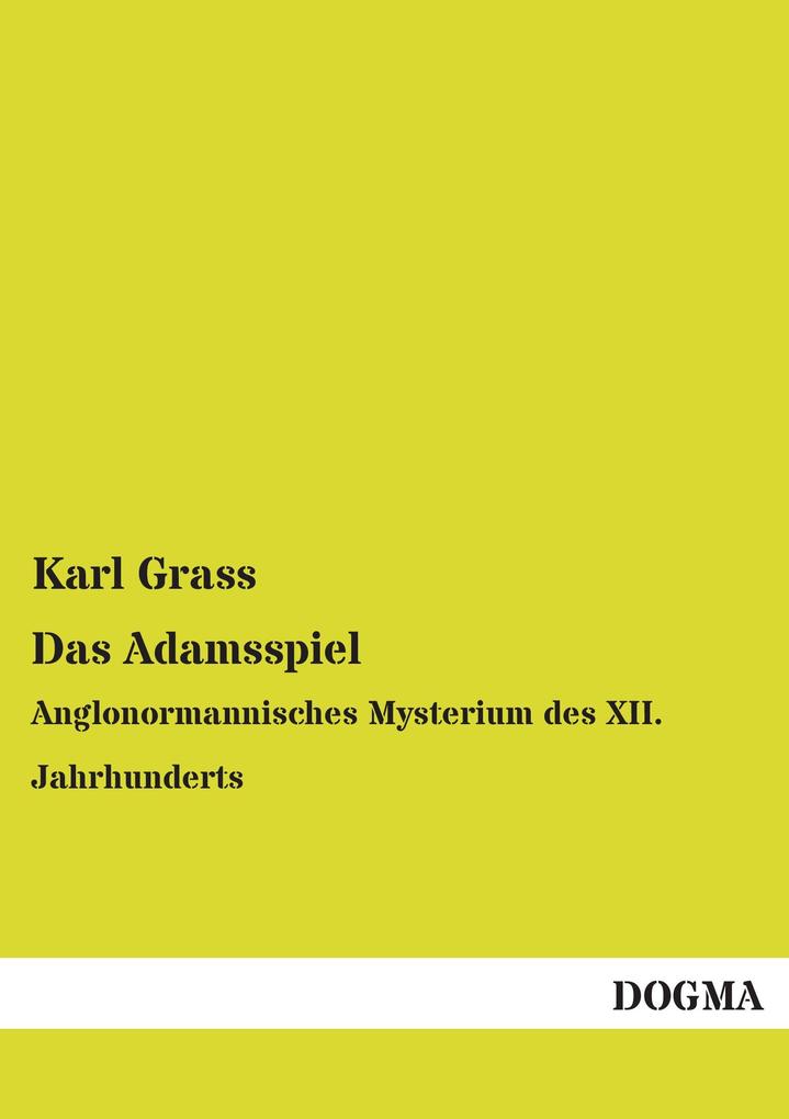 Das Adamsspiel