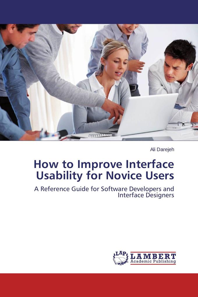 How to Improve Interface Usability for Novice Users