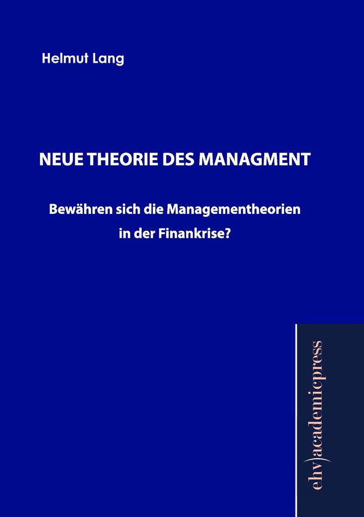 Neue Theorie des Management