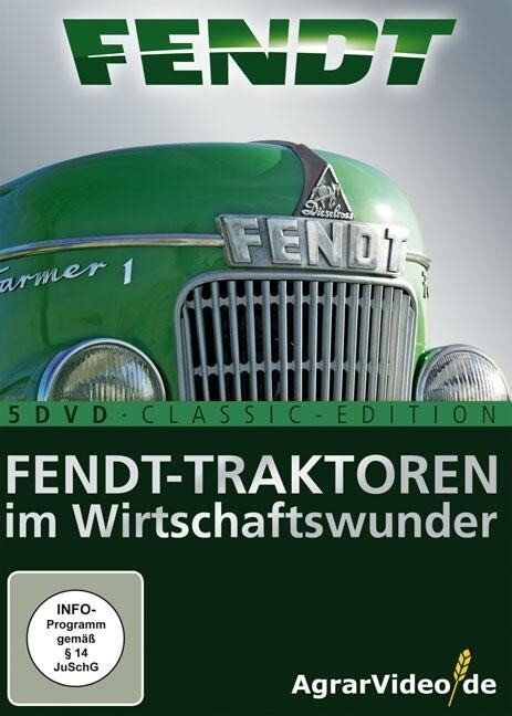 Fendt-Traktoren im Wirtschaftswunder 5 DVDs