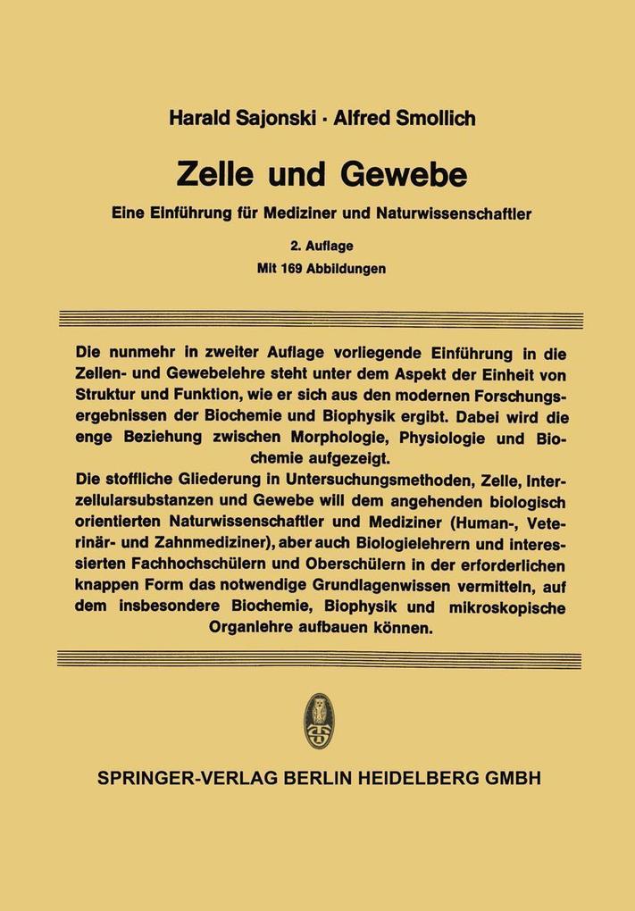 Zelle und Gewebe
