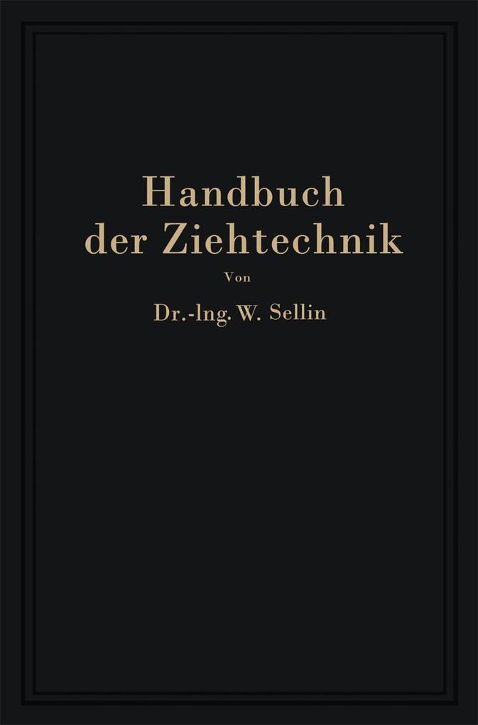 Handbuch der Ziehtechnik