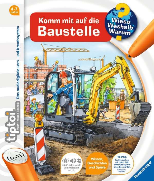 Image of Komm mit auf die Baustelle / Wieso? Weshalb? Warum? tiptoi® Bd.15