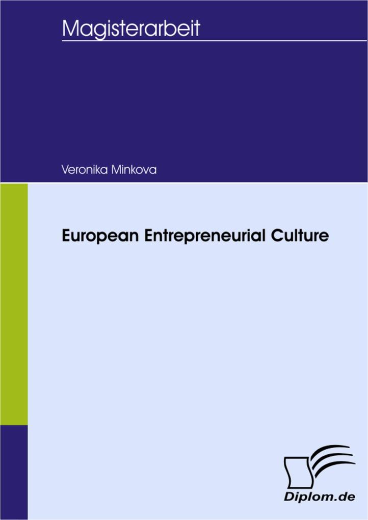 European Entrepreneurial Culture
