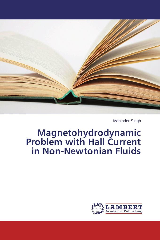 Magnetohydrodynamic Problem with Hall Current in Non-Newtonian Fluids
