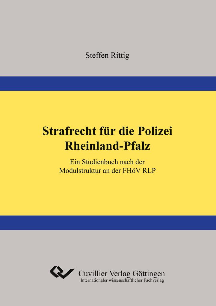 Strafrecht für die Polizei Rheinland-Pfalz