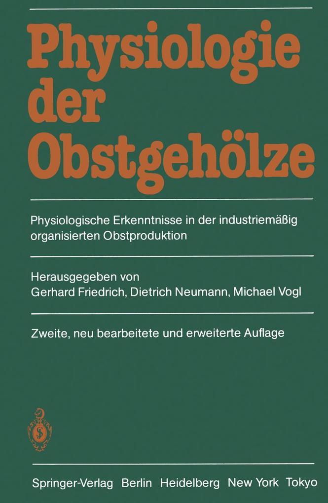 Physiologie der Obstgehölze