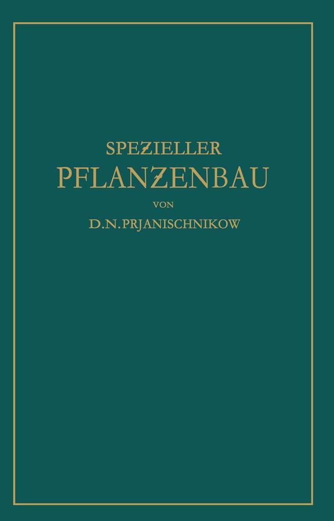 Speieller Pflanenbau