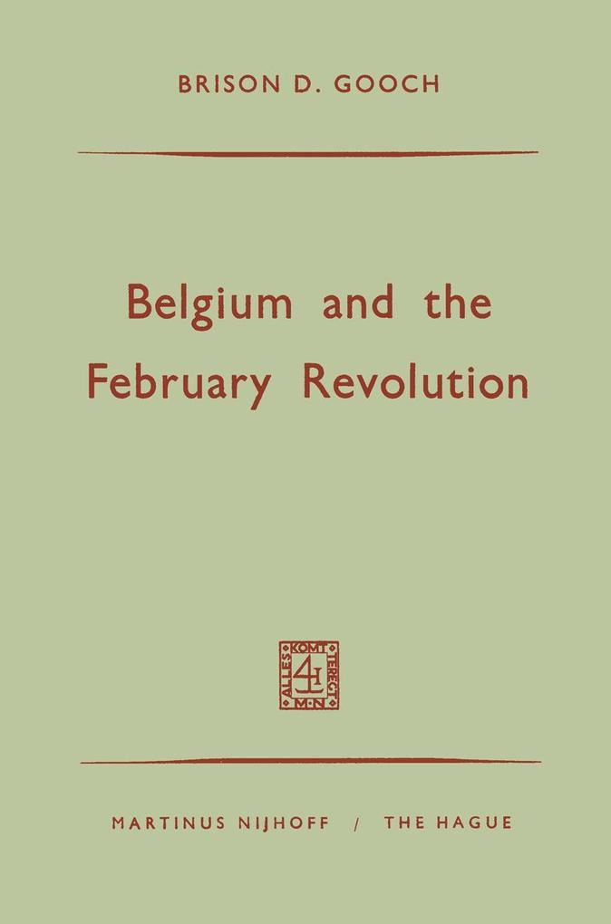 Belgium and the February Revolution