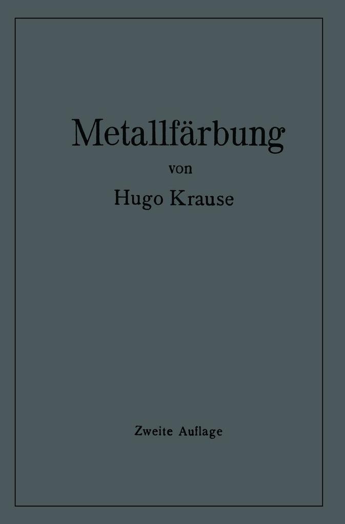 Metallfärbung