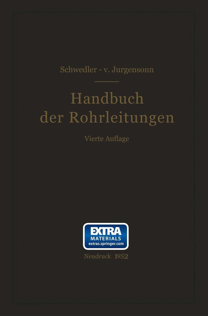 Handbuch der Rohrleitungen