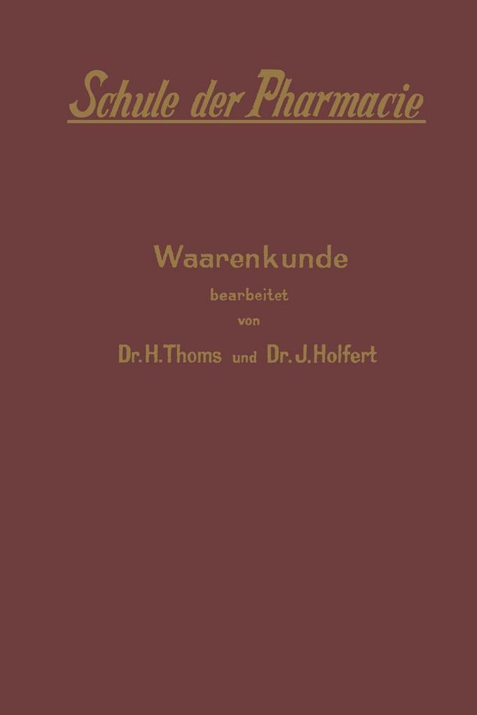 Schule der Pharmacie